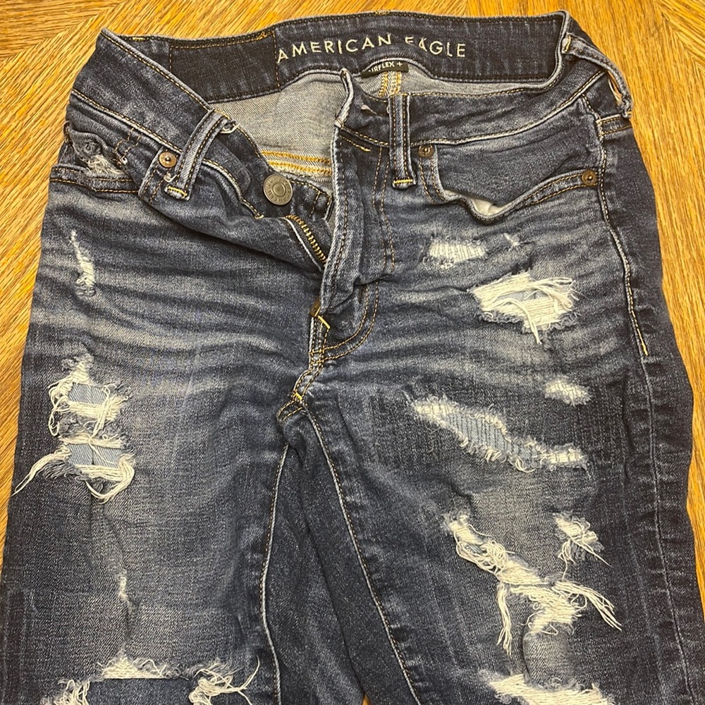 Mens American Eagle blue jeans 26x28